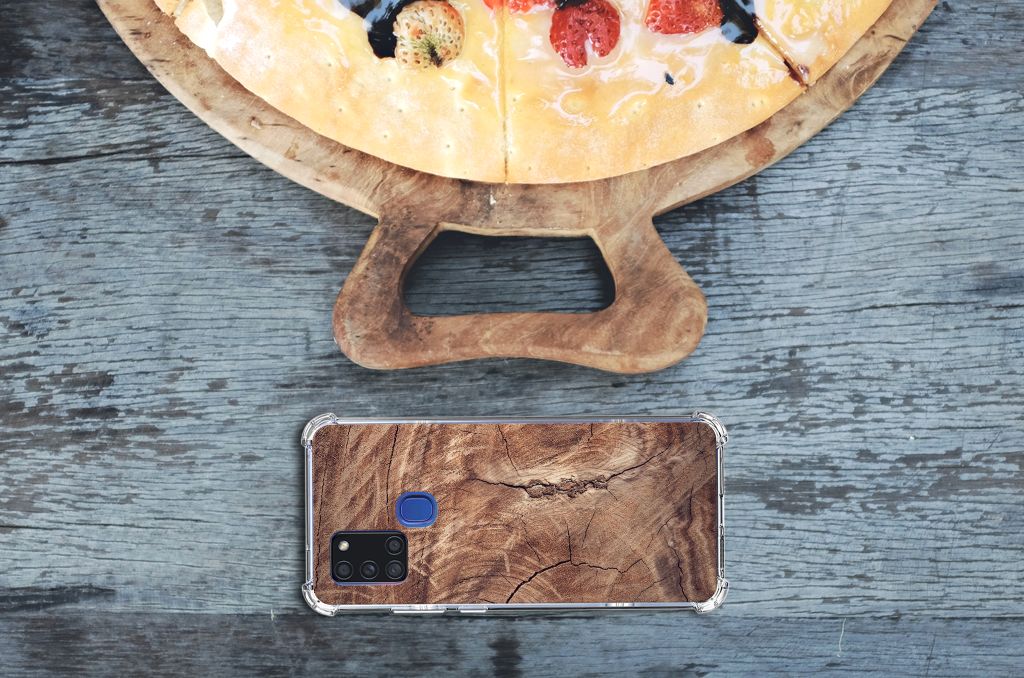 Samsung Galaxy A21s Stevig Telefoonhoesje Tree Trunk B2C Telecom