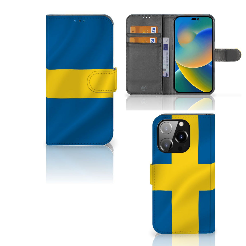 iPhone 14 Pro Bookstyle Case Zweden