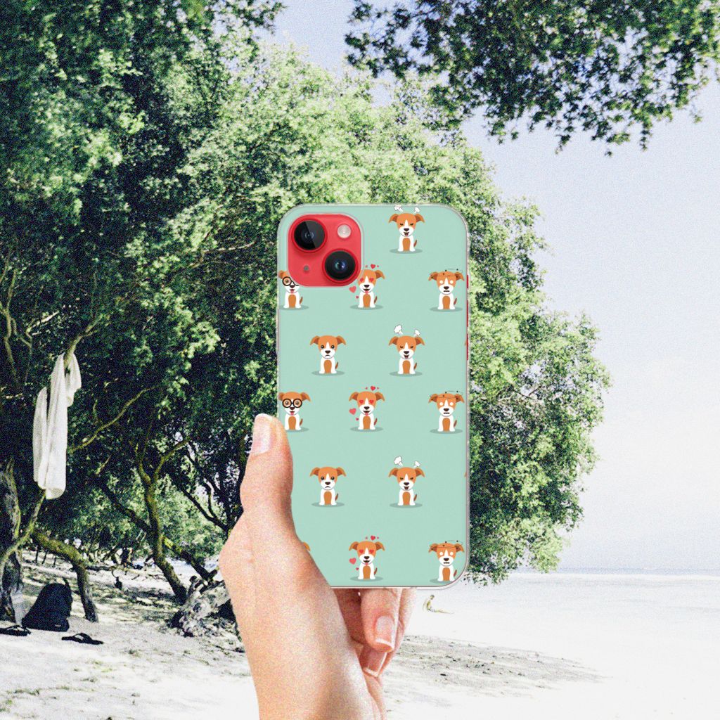 iPhone 14 Plus TPU Hoesje Pups B2C Telecom