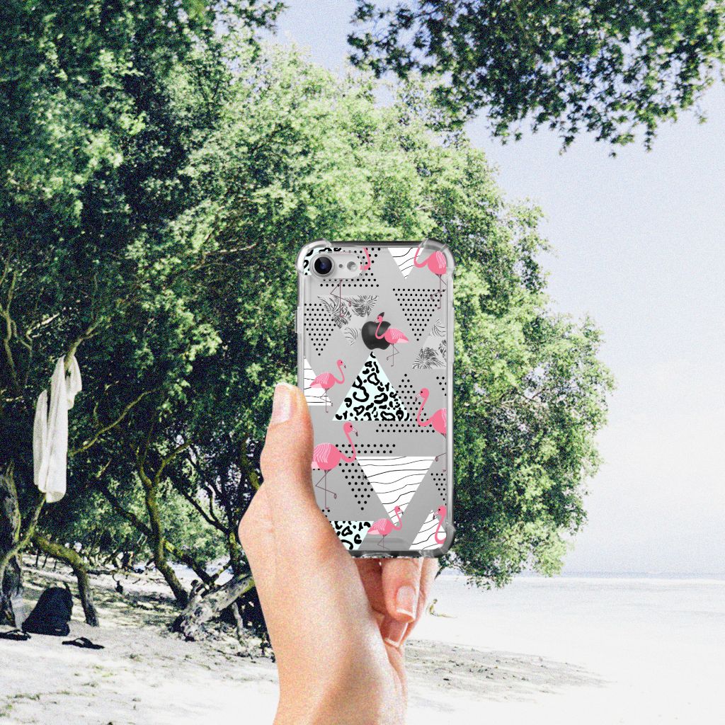 iPhone SE 2022/2020 | iPhone 8/7 Case Anti-shock Flamingo Triangle B2C Telecom