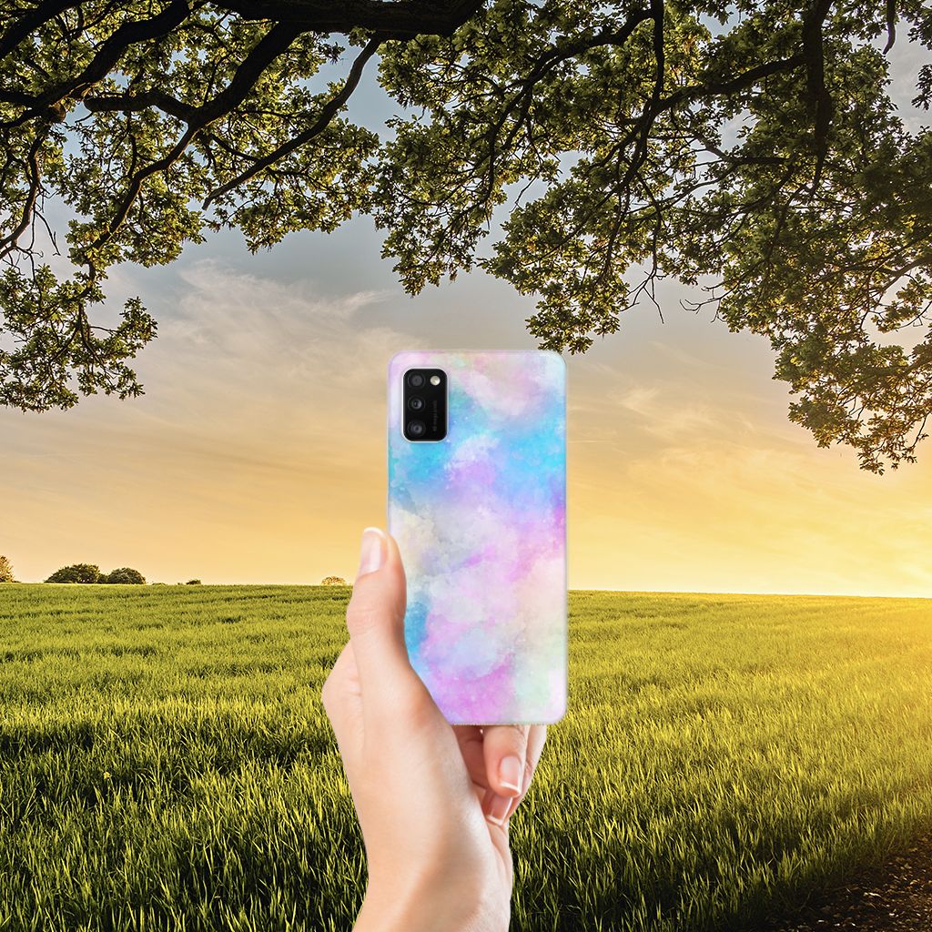 Hoesje maken Samsung Galaxy A41 Watercolor Light B2C Telecom