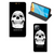Mobiel BookCase OPPO A15 Skull Eyes - B2C Telecom