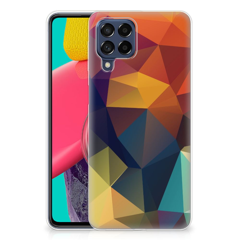 Samsung Galaxy M53 TPU Hoesje Polygon Color B2C Telecom