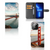 iPhone 13 Pro Flip Cover Golden Gate Bridge - Mooi design met zakjes voor pasjes en briefgeld đ