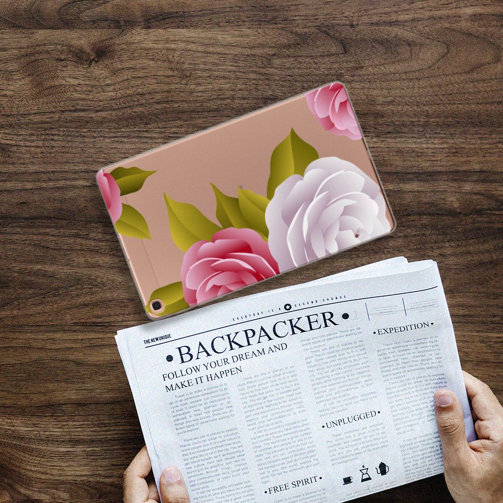Samsung Galaxy Tab A 10.1 (2019) Siliconen Hoesje Roses