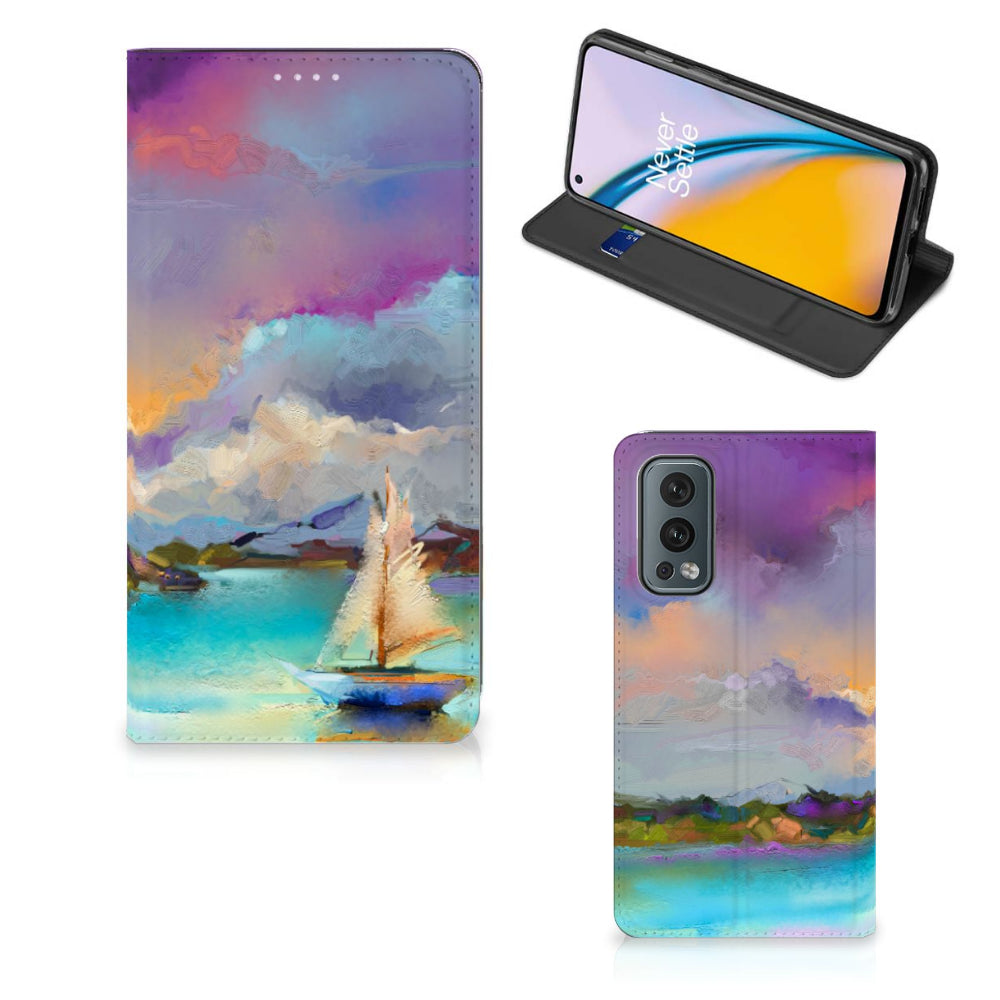 Bookcase OnePlus Nord 2 5G Boat