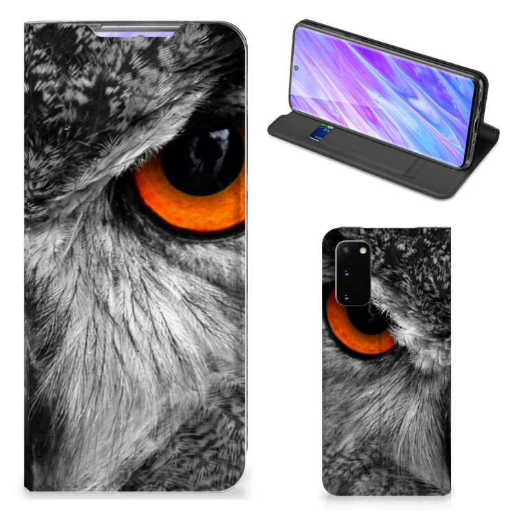 Samsung Galaxy S20 Hoesje maken Uil - B2C Telecom