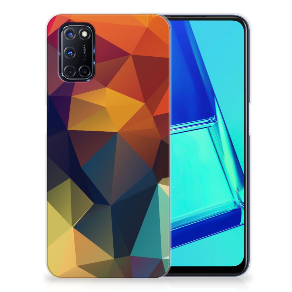 OPPO A52 | A72 TPU Hoesje Polygon Color B2C Telecom