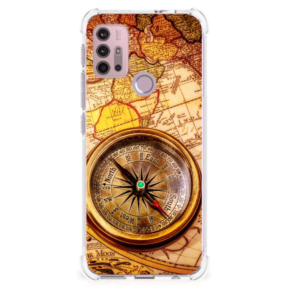 Motorola Moto G30 | G20 | G10 Telefoonhoesje met valbescherming Kompas B2C Telecom