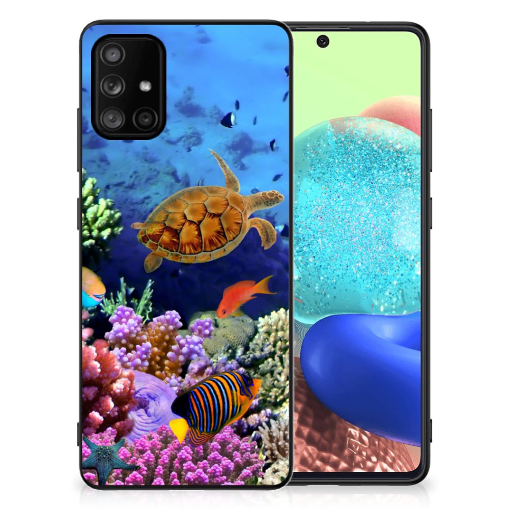 Samsung Galaxy A71 Dierenprint Telefoonhoesje Vissen
