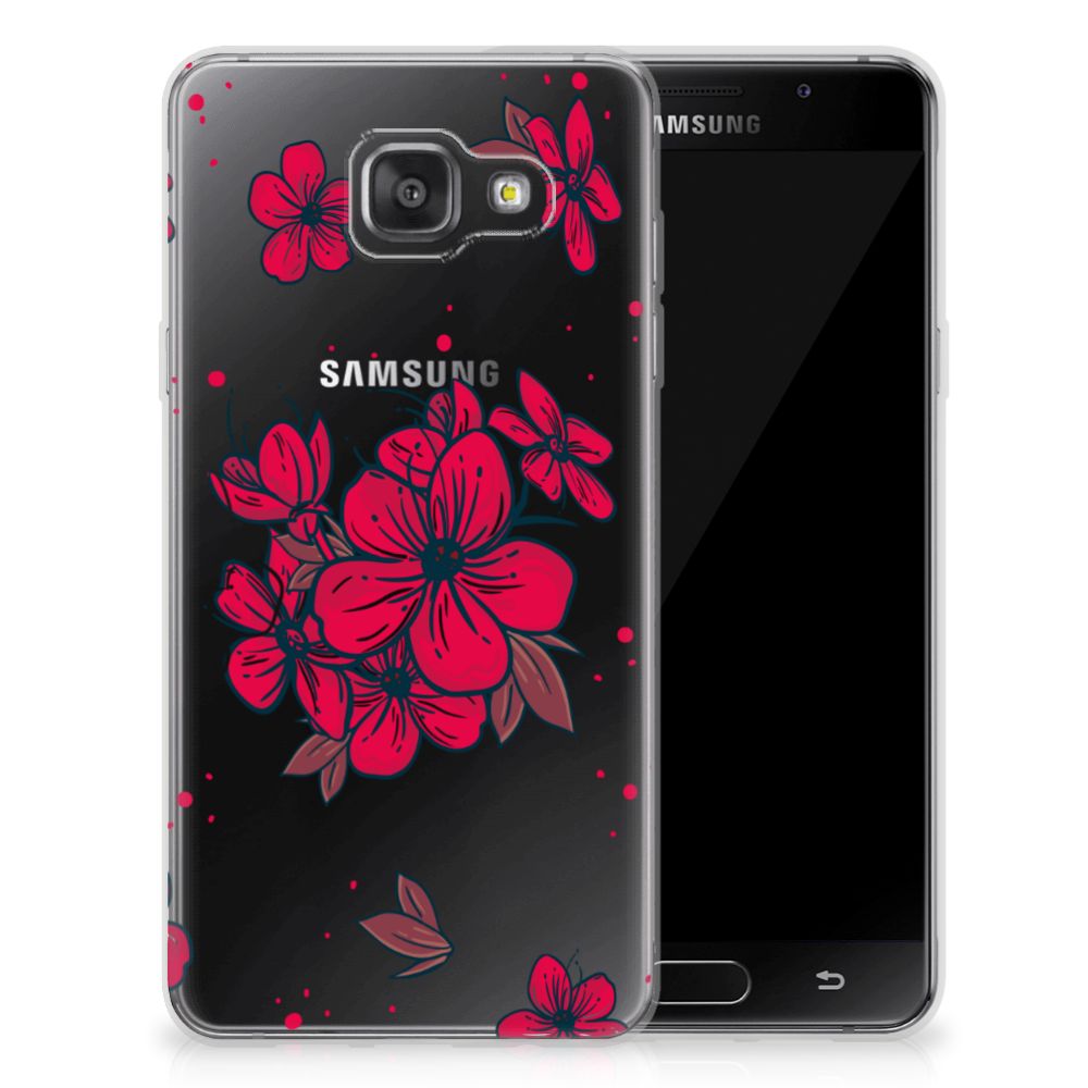 Samsung Galaxy A3 2016 TPU Case Blossom Red