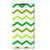 Samsung Galaxy S22 Ultra Hoesje met Magneet Zigzag Groen - B2C Telecom