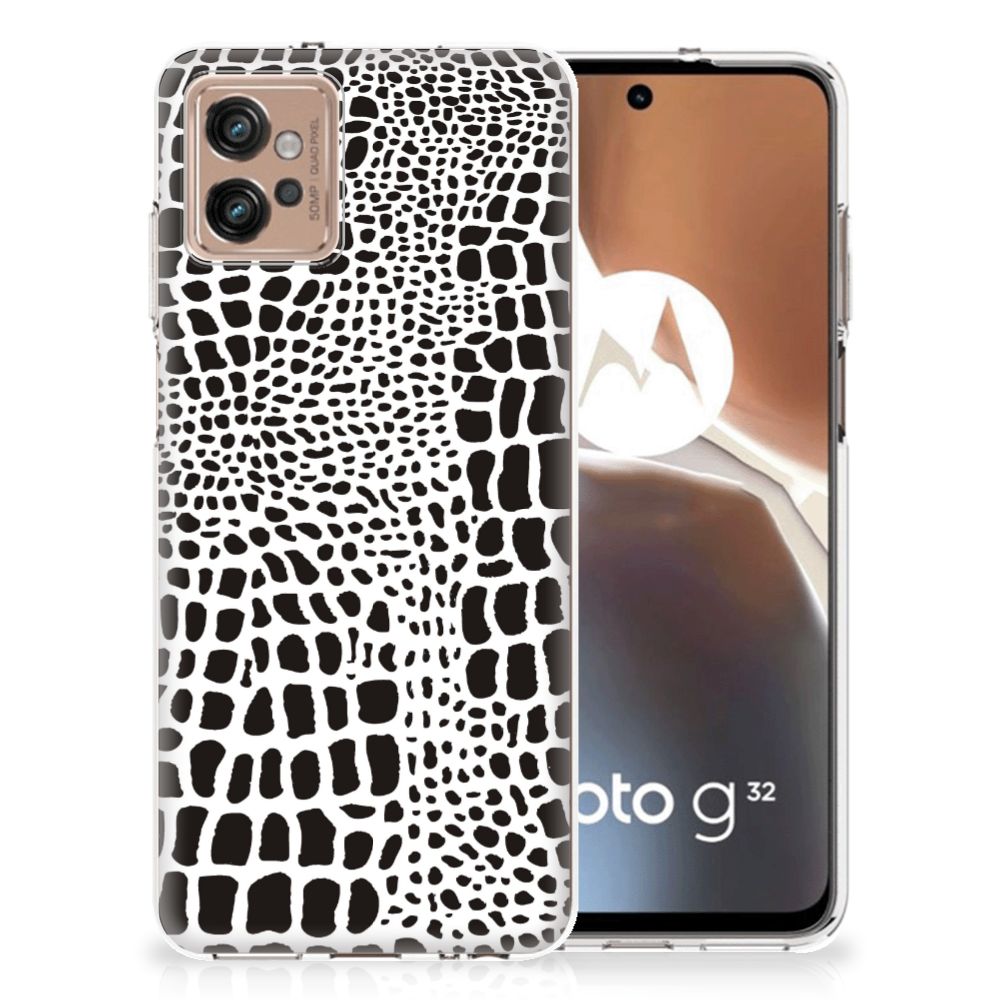 Motorola Moto G32 TPU Hoesje Slangenprint B2C Telecom