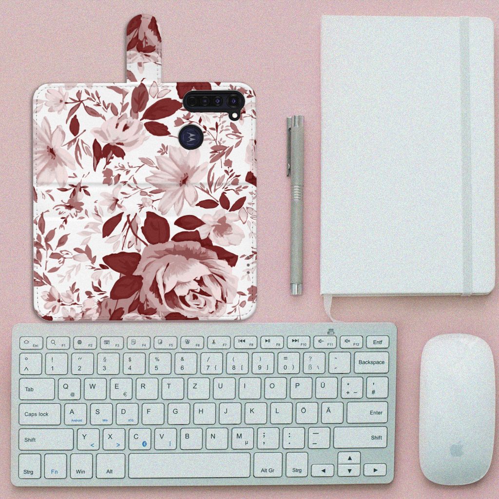 Hoesje Motorola Moto G Pro Watercolor Flowers