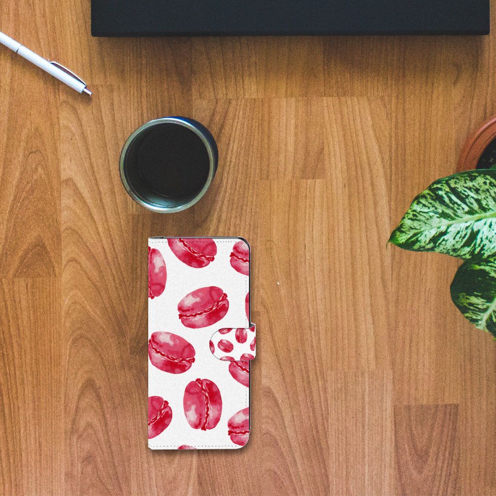 Nokia 7.2 | Nokia 6.2 Book Cover Pink Macarons