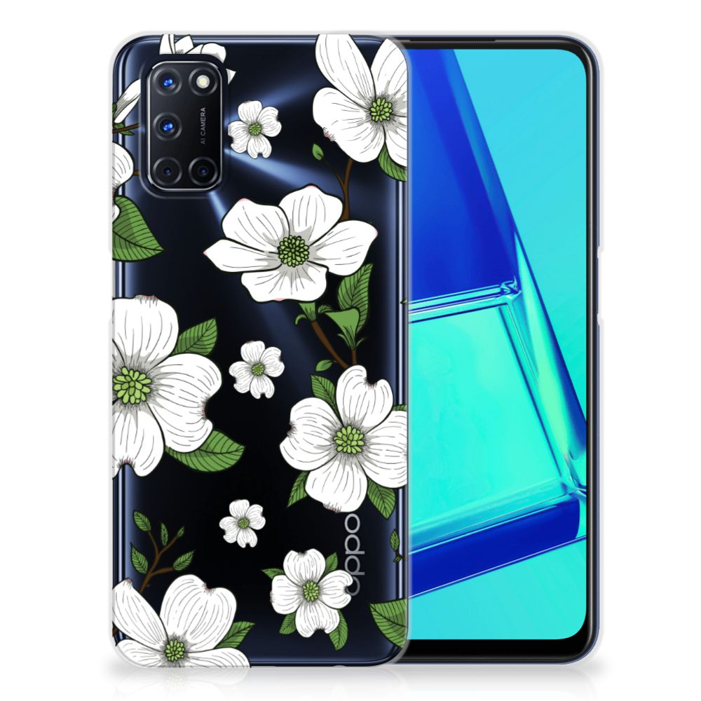 OPPO A52 | A72 TPU Case Dogwood Flowers