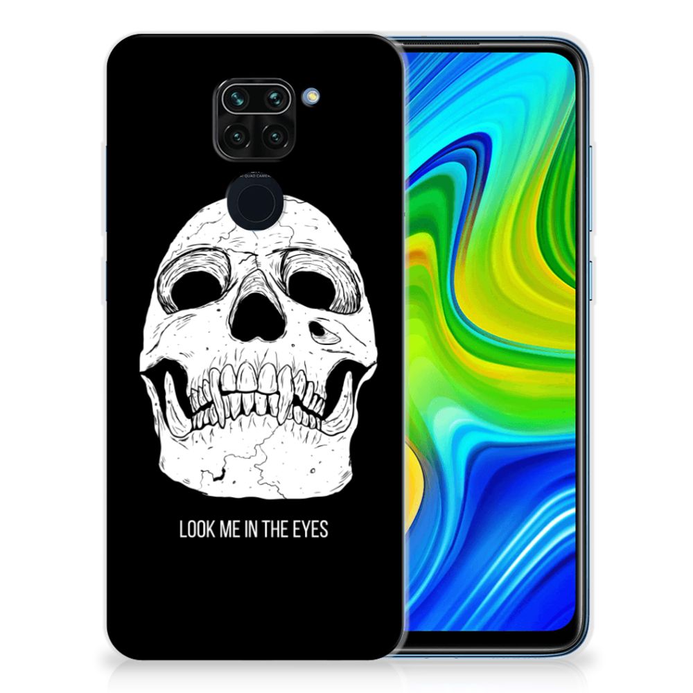 Silicone Back Case Xiaomi Redmi Note9 Skull Eyes B2C Telecom