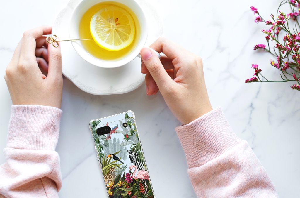 Case Anti-shock voor Google Pixel 6A Jungle B2C Telecom