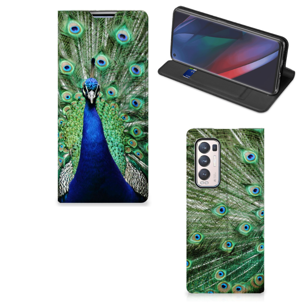 OPPO Find X3 Neo Hoesje maken Pauw - B2C Telecom