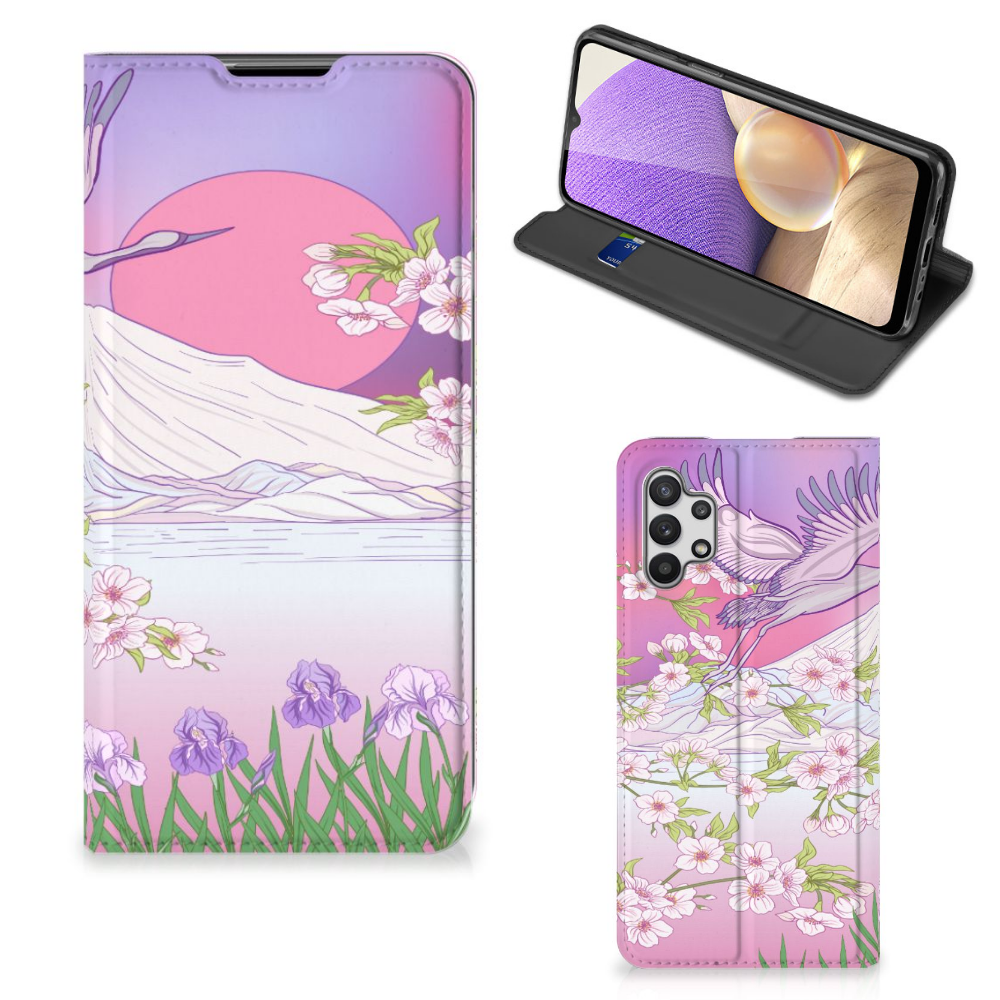 Samsung Galaxy A32 5G Hoesje maken Bird Flying - B2C Telecom