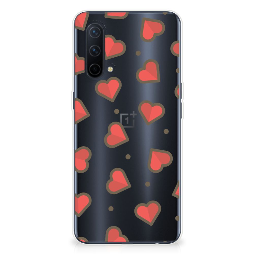 OnePlus Nord CE 5G TPU bumper Hearts B2C Telecom