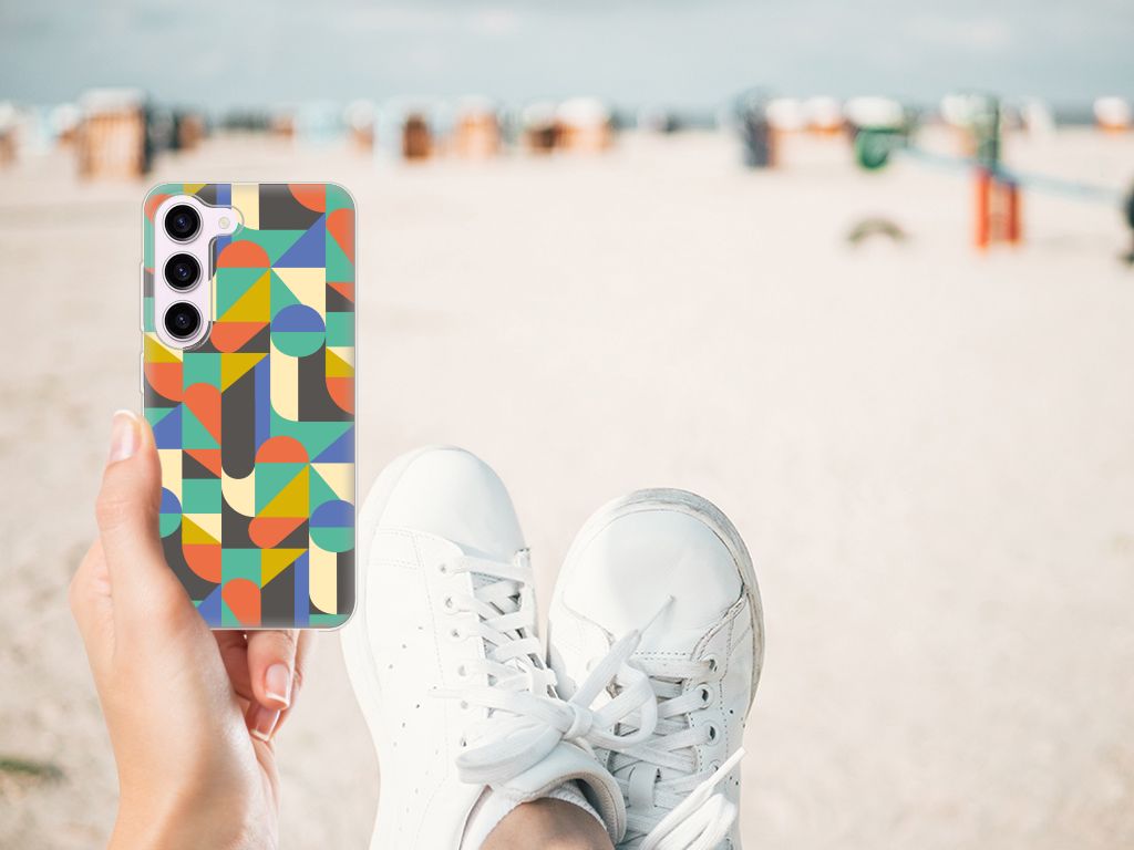 Samsung Galaxy S23 TPU bumper Funky Retro B2C Telecom