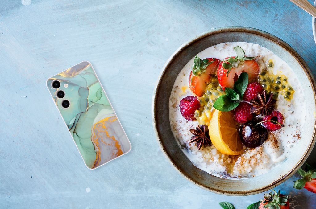 Hoesje maken voor Samsung Galaxy S24 Watercolor Mix B2C Telecom