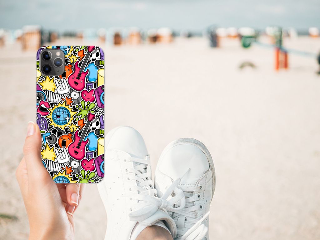 Apple iPhone 11 Pro Max Silicone Back Cover Punk Rock