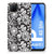 Huawei P40 Lite TPU Case Black Flowers B2C Telecom