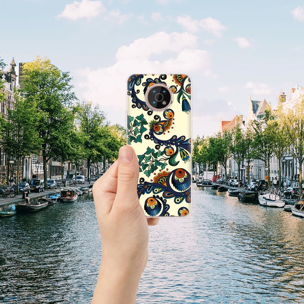 Siliconen Hoesje Nokia G50 Barok Flower B2C Telecom