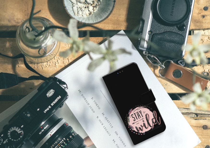 Samsung Galaxy A20s Leuk Hoesje Boho Stay Wild