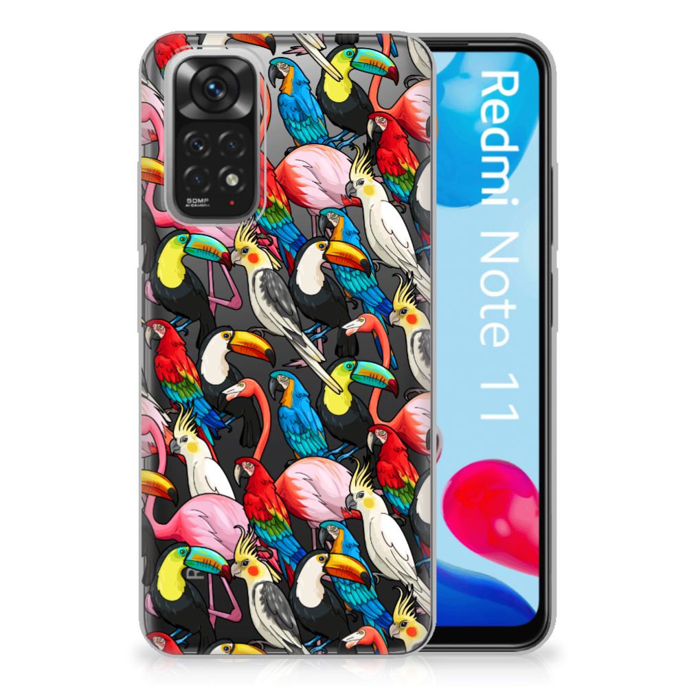Xiaomi Redmi 10 | Redmi Note 11 4G TPU Hoesje Birds B2C Telecom