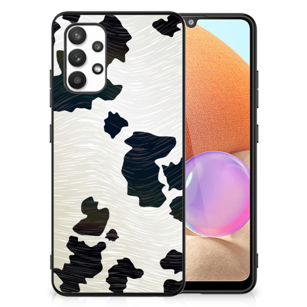 Samsung Galaxy A32 4G | A32 5G Enterprise Editie Dierenprint Telefoonhoesje Koeienvlekken B2C Telecom