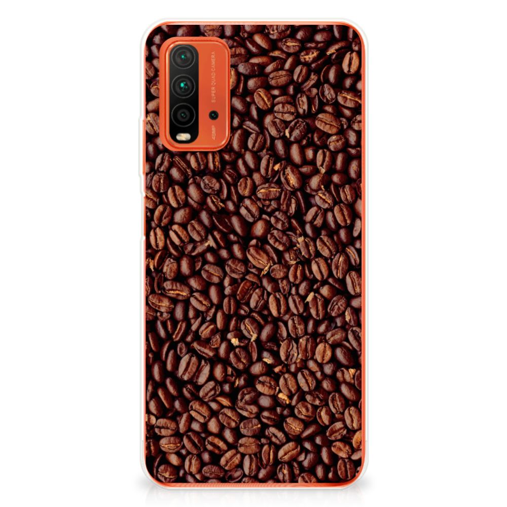 Xiaomi Poco M3 Siliconen Case Koffiebonen