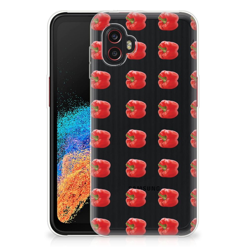 Samsung Galaxy Xcover 6 Pro Siliconen Case Paprika Red B2C Telecom