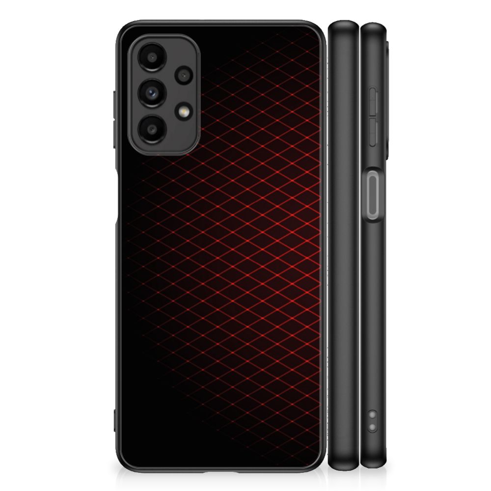 Samsung Galaxy A13 4G Back Case Geruit Rood B2C Telecom