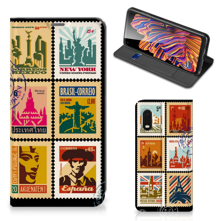 Samsung Xcover Pro Book Cover Postzegels - B2C Telecom