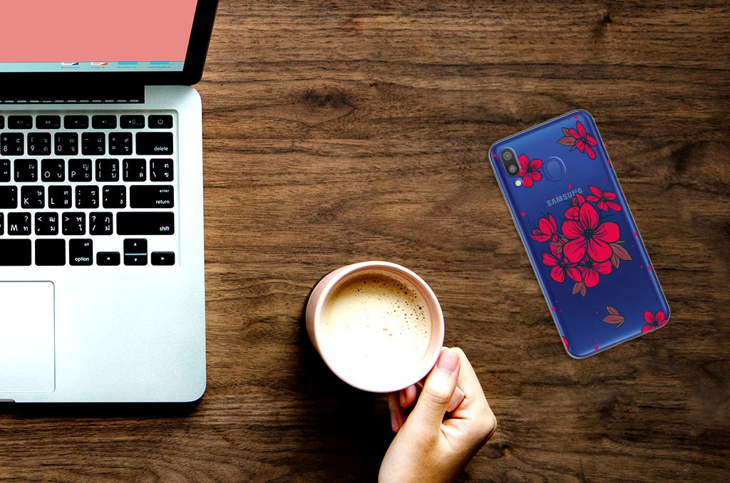 Samsung Galaxy M20 (Power) TPU Case Blossom Red