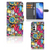 OPPO Find X3 Neo 5G Wallet Case met Pasjes Punk Rock