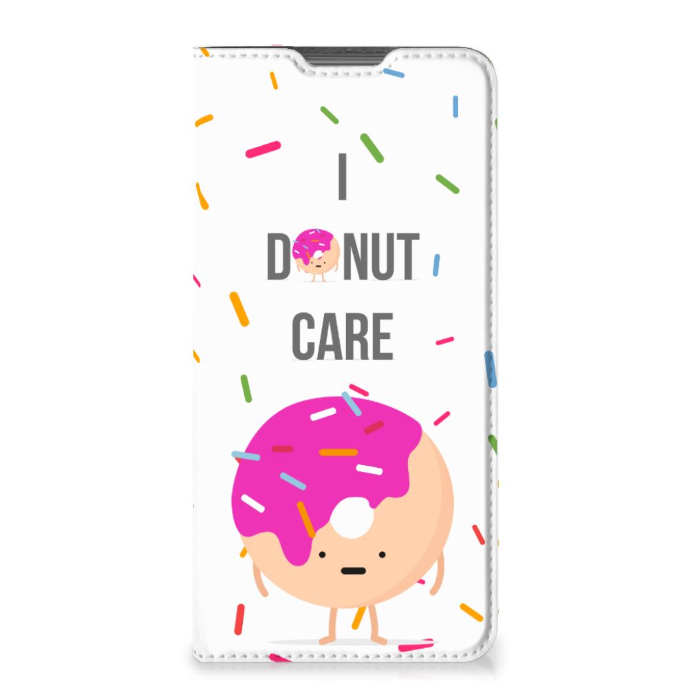Motorola Moto G52 | Moto G82 Flip Style Cover Donut Roze - B2C Telecom