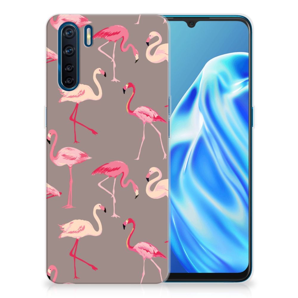 OPPO A91 TPU Hoesje Flamingo B2C Telecom