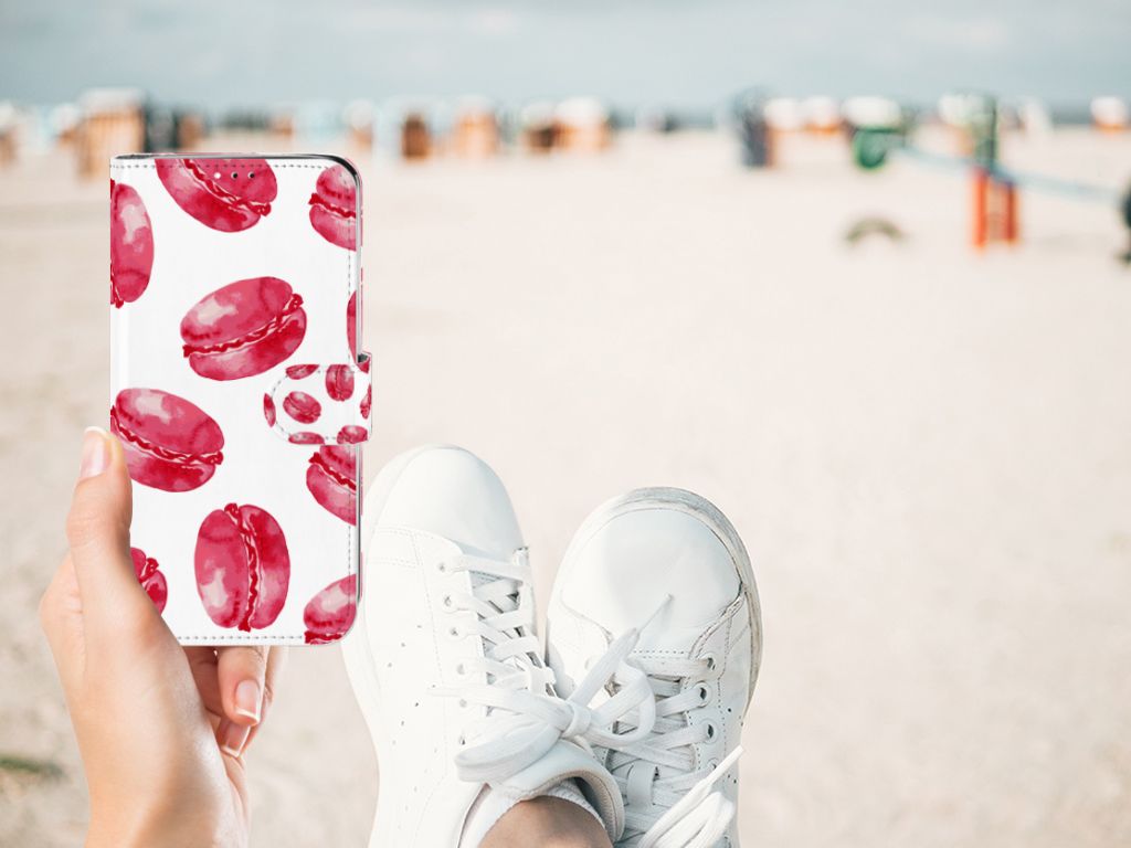 Motorola Moto G7 | G7 Plus Book Cover Pink Macarons