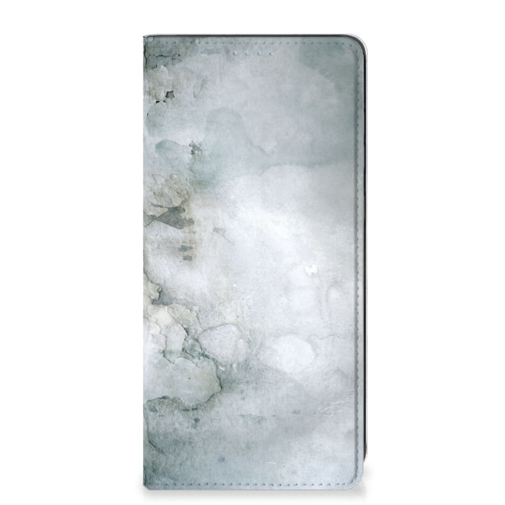 Bookcase Samsung Galaxy A21s Painting Grey