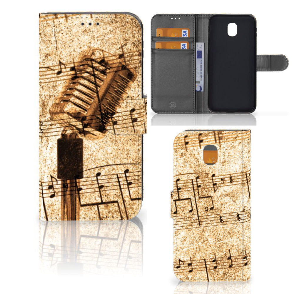 Samsung Galaxy J5 2017 Telefoonhoesje met foto Bladmuziek