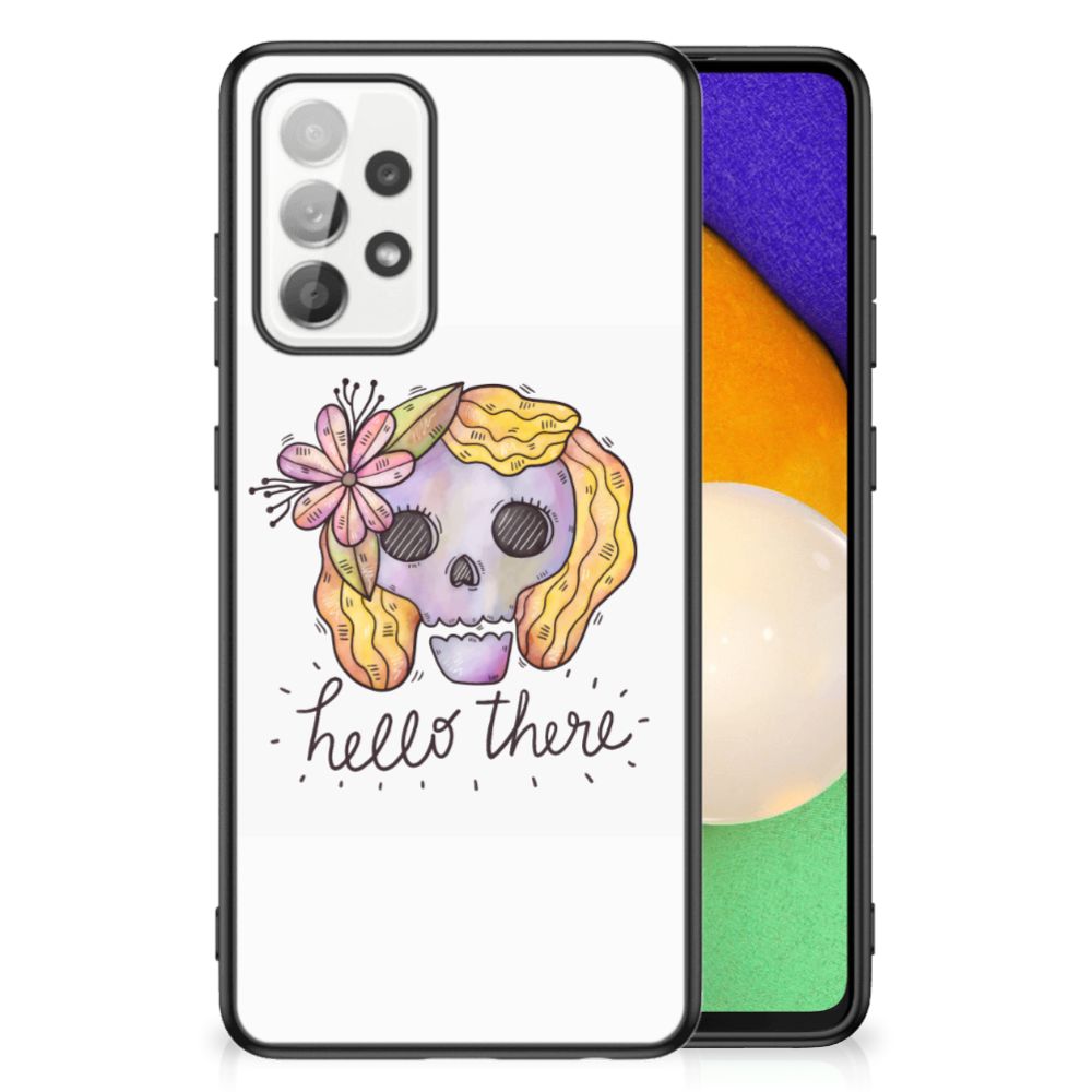 Telefoonhoesje Samsung Galaxy A52 | A52s (5G/4G) Boho Skull