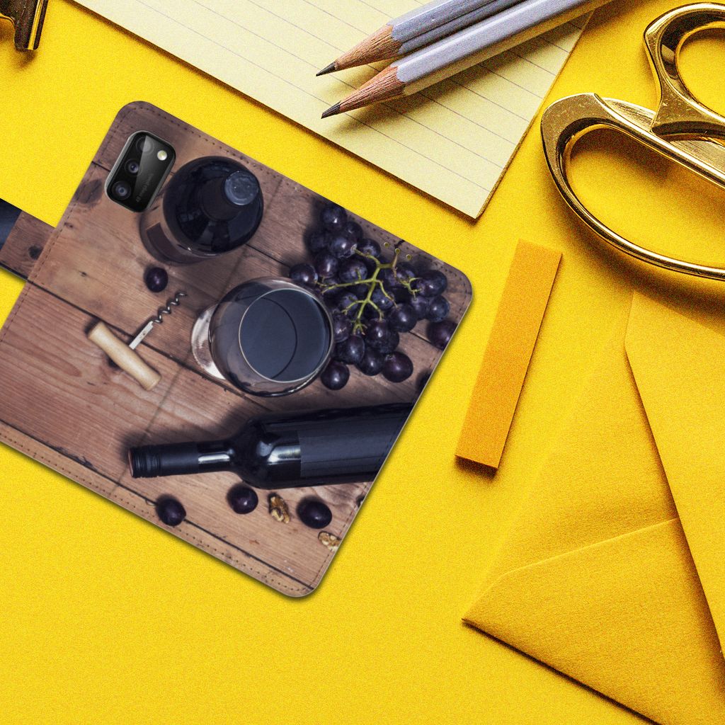 Samsung Galaxy A41 Book Cover Wijn