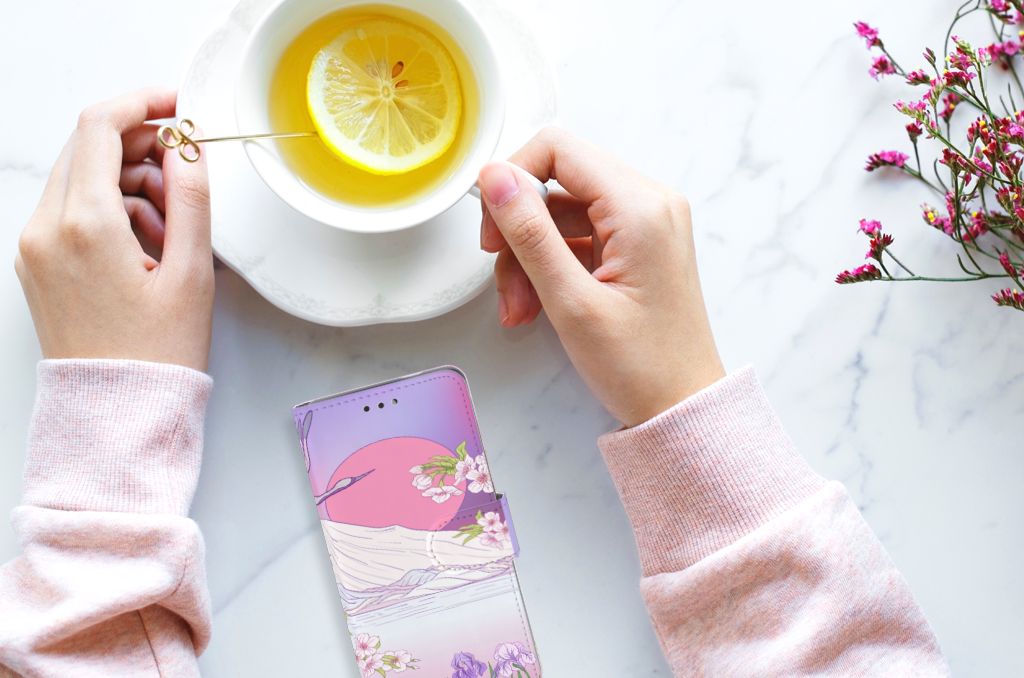 Nokia 3.1 (2018) Telefoonhoesje met Pasjes Bird Flying