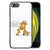 iPhone SE 2022 | SE 2020 | 7/8 Hoesje Giraffe met schattige giraffenillustratie op beschermende back cover.