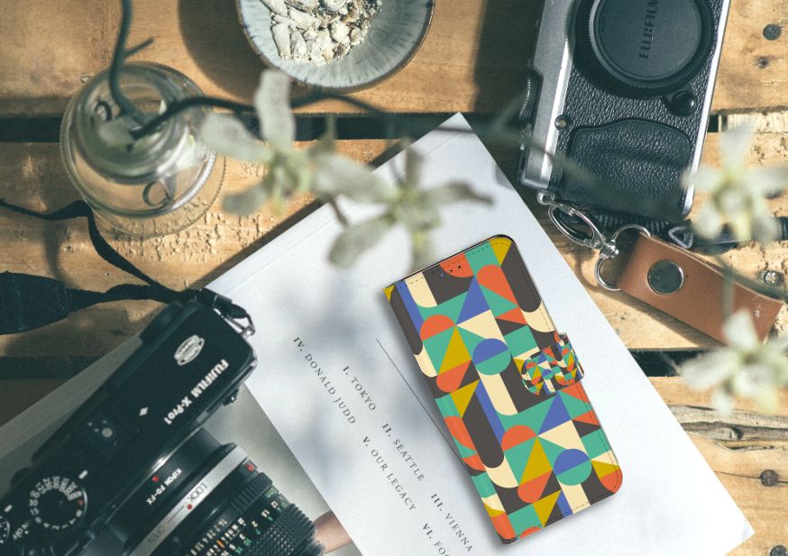 Samsung Galaxy A20s Telefoon Hoesje Funky Retro