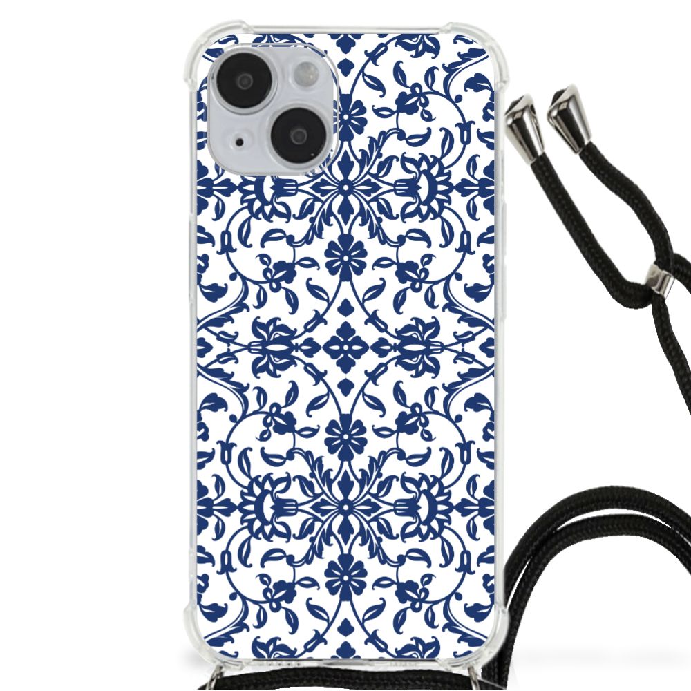 iPhone 14 Plus Case Flower Blue B2C Telecom
